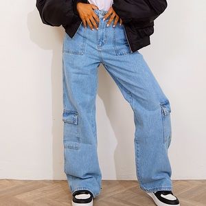 SOLD- PETITE BAGGY JEANS